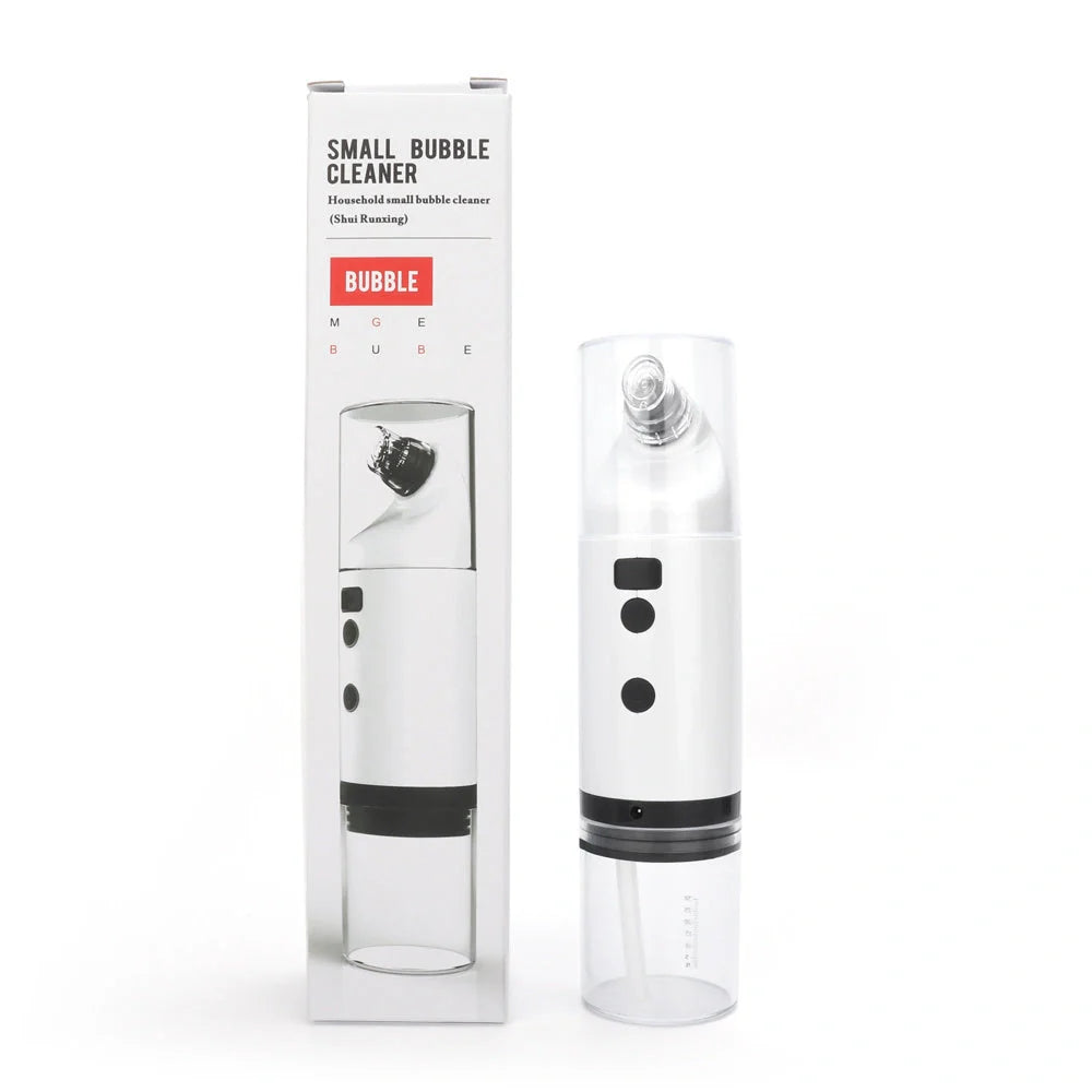 Electric Facial Cleaning Vacuum with multiple work heads and light therapy features