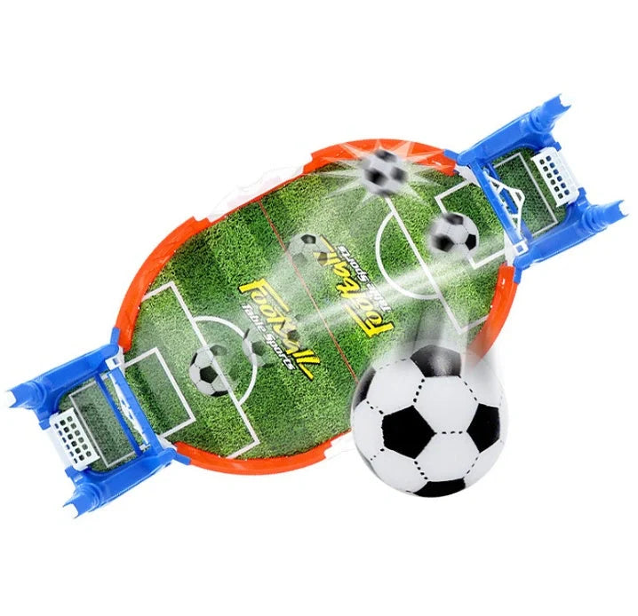 Mini football board game kit for kids, portable tabletop soccer toy