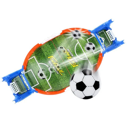 Mini football board game kit for kids, portable tabletop soccer toy