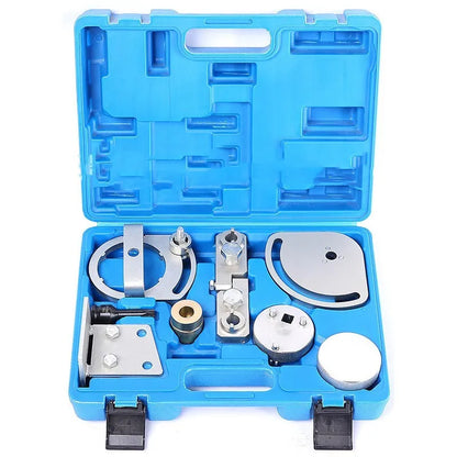 Land Rover Rover 2 Volvo engine timing tool with 8 carbon steel pieces for camshaft and crankshaft alignment