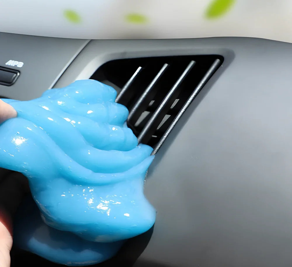 Vehicle soft glue gap cleaning product in 200g packaging with soft rubber material for adhesive removal