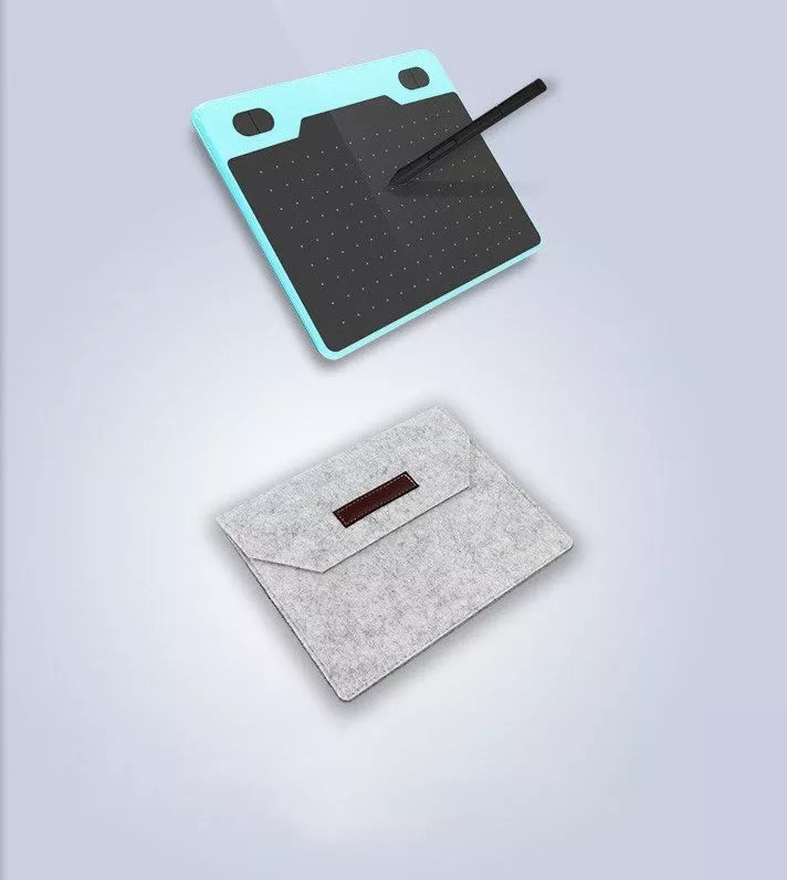 Ultralight graphic tablet with battery-free pen for Apple and other devices