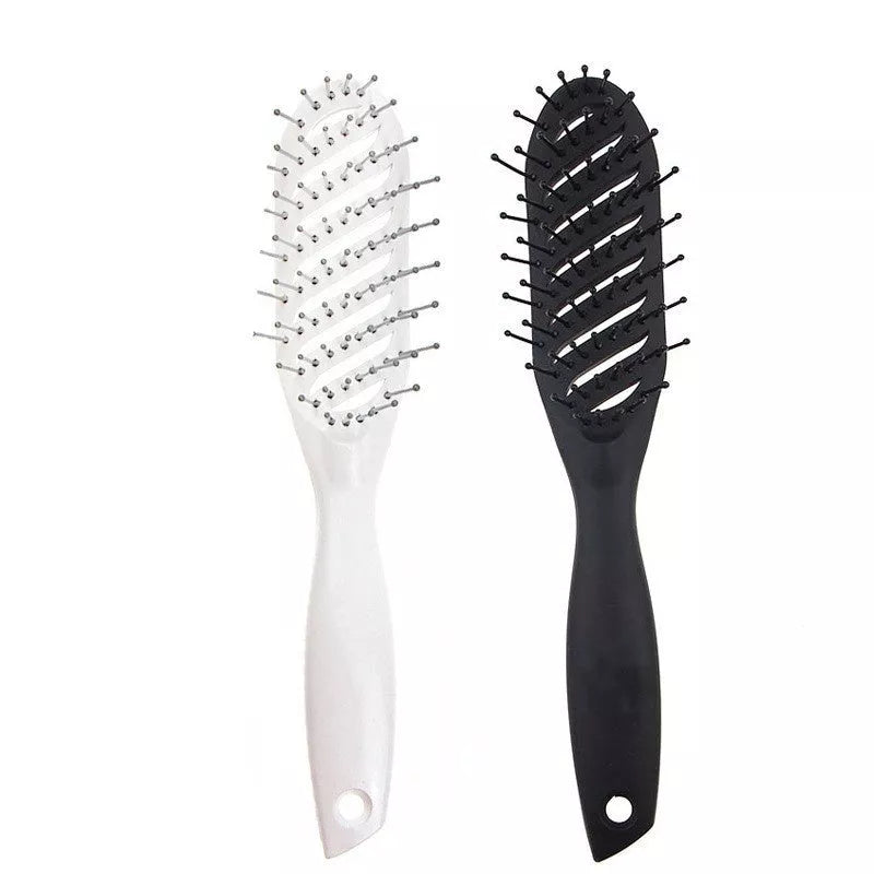 Vent Comb Hairbrush with anti-static hollow design for scalp massage