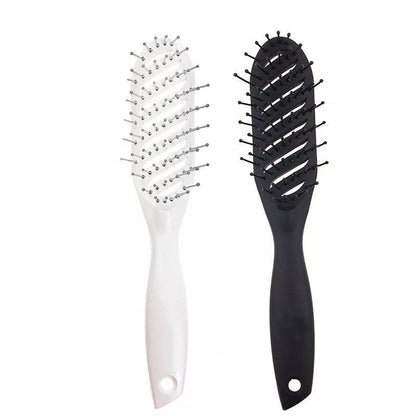 Vent Comb Hairbrush with anti-static hollow design for scalp massage