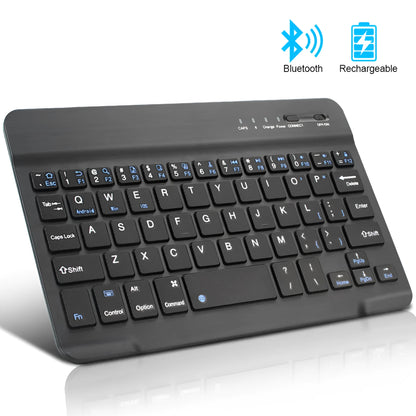 Black and white mini Bluetooth wireless keyboard for tablets