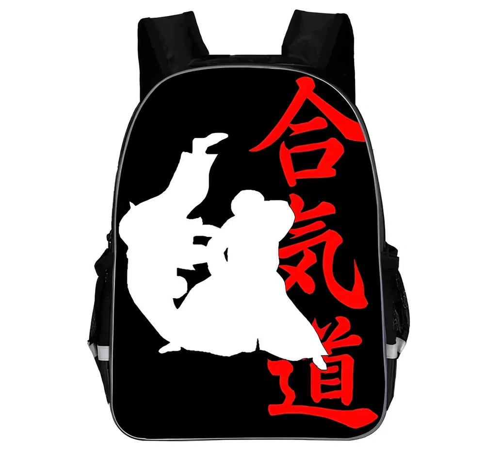 Boys and girls shoulder lightening diagonal backpack in polyester, 40x29x17cm size with adjustable strap for 20L school essentials