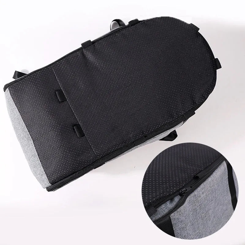 Outdoor pet kennel for car use with cloth construction and 25D sponge cushioning in multiple colour options