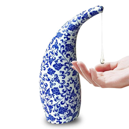 Automatic liquid soap dispenser with infrared sensor in various colors