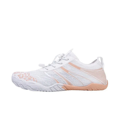 Men's casual Lycra beach running shoes in multiple colours for upstream and water activities.