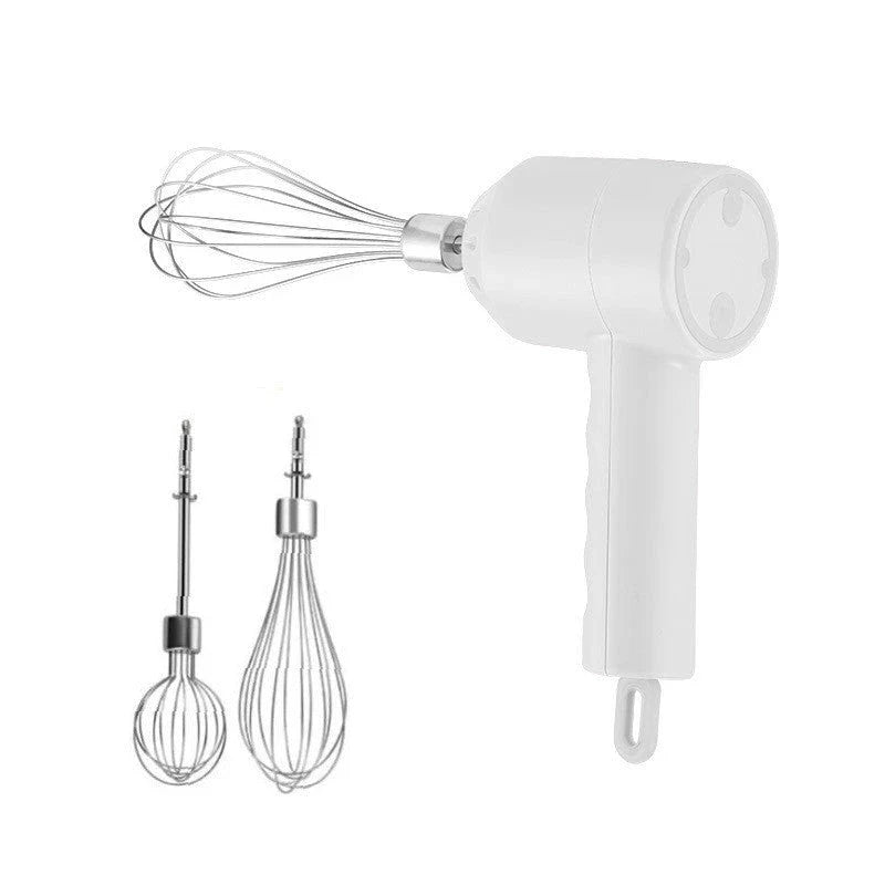 Hhomeenjoy Cordless Mini Wireless Electric Hand Mixer - Whisk, Froth, and Blend with Ease