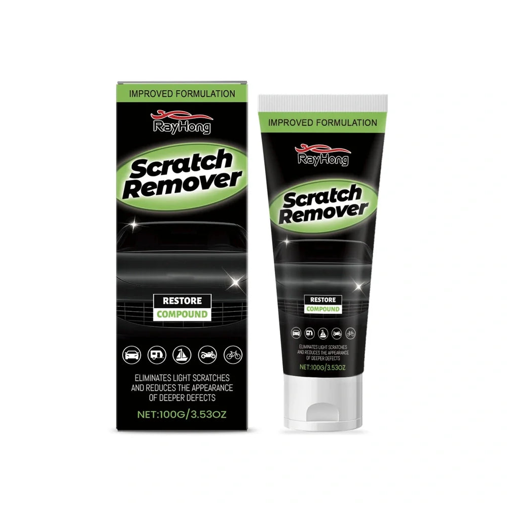 100g automobile paint scratch nursing paste container with calcium carbonate formula for minor scratch removal