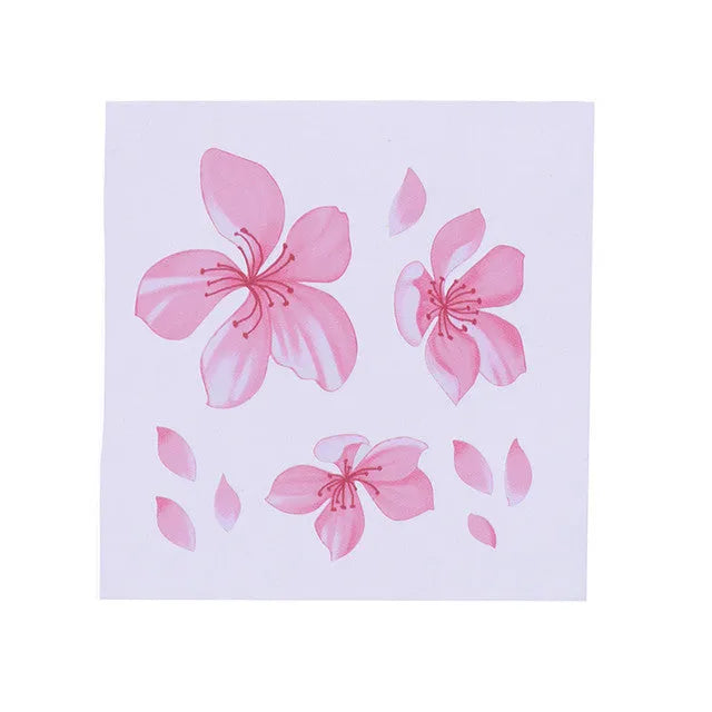 Cherry blossom flower pattern car sticker in PVC vinyl material for vehicle decoration