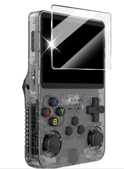 Tempered film for R36S R35S RGB20S handheld game machine, 3.5 inch HD scratch-proof dustproof screen protector