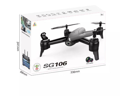 Aerial drone with HD camera and long flight time for photography enthusiasts