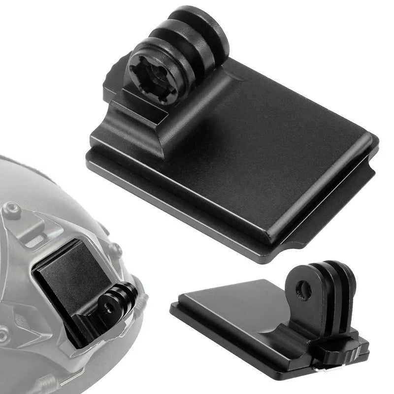 Aluminium alloy camera helmet mounting bracket for sports cameras