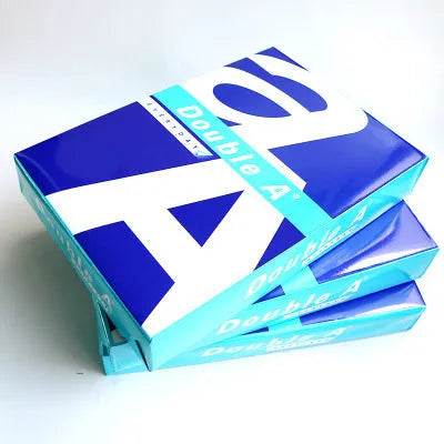 A4 copy paper in 70g and 80g weights with white, blue and pink options and 500-sheet packs