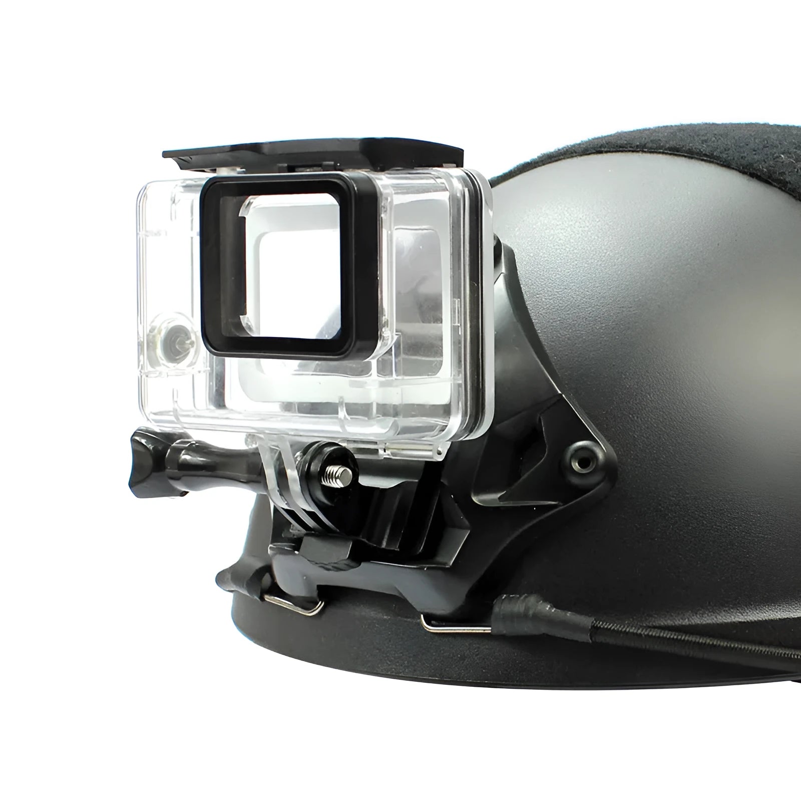 Aluminium alloy camera helmet mounting bracket for sports cameras