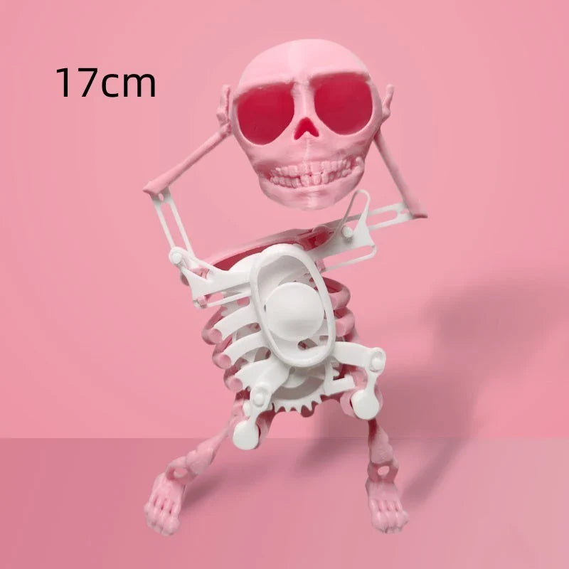 Customizable 3D Skull Desk Toy - Unique Gothic-Inspired Office Accessory for Stress Relief