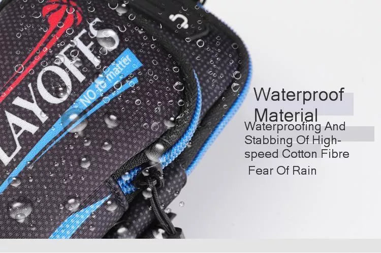 Waterproof nylon mobile phone arm bag for sports in multiple colors