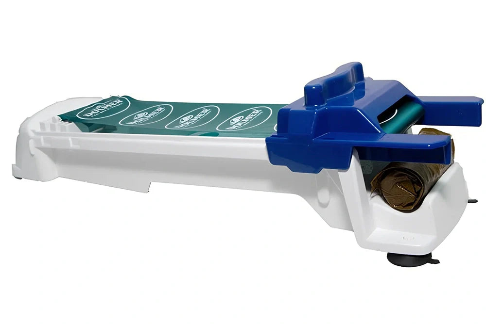 Home sushi machine measuring 37.3cm for creating vegetable and meat rolls with push mechanism