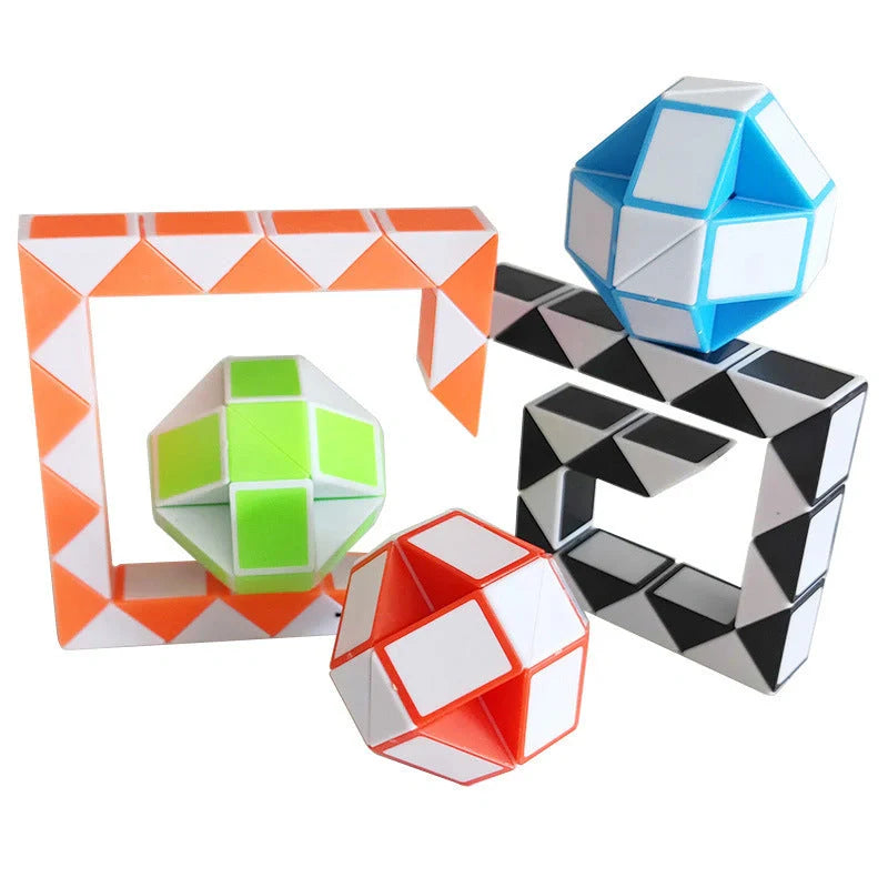 Children's Educational Toys Rubik's Cube Intelligence Variety Magic Ruler in multiple colors