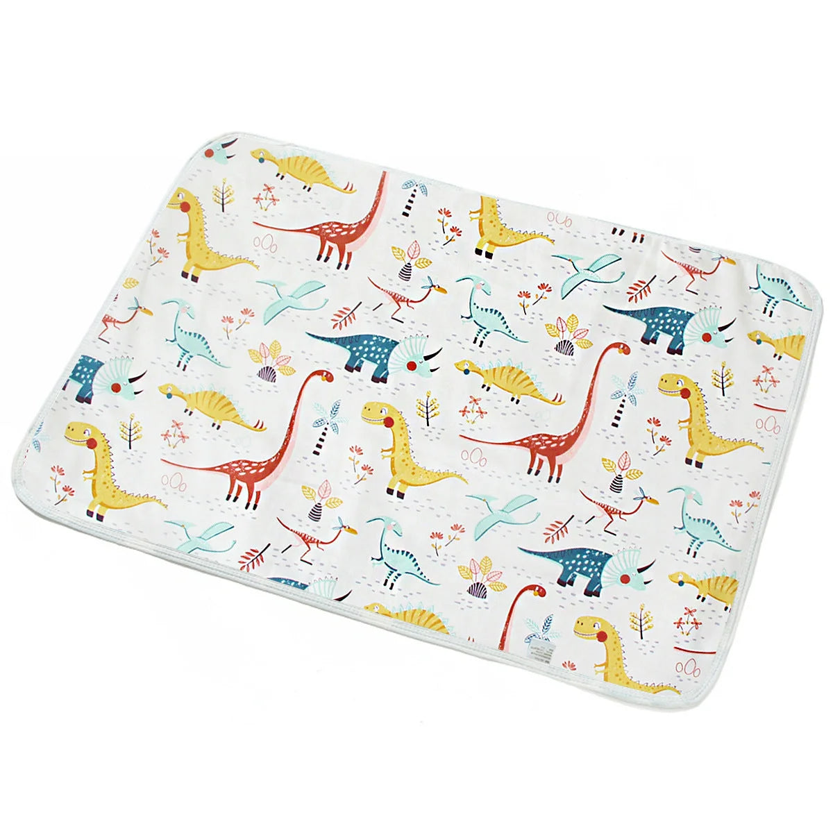Cotton cartoon waterproof baby changing pad with multiple patterns