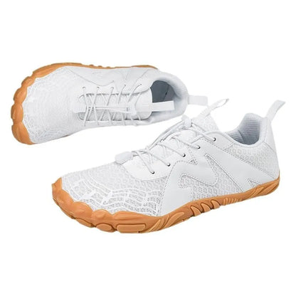 Couple sports climbing shoes with Flyknit lining and rubber sole in A83 colour options