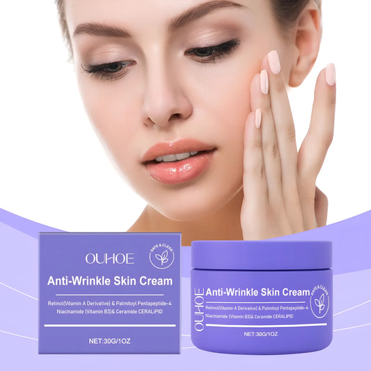 30g jar of moisturising daily neck cream containing retinol and ceramides