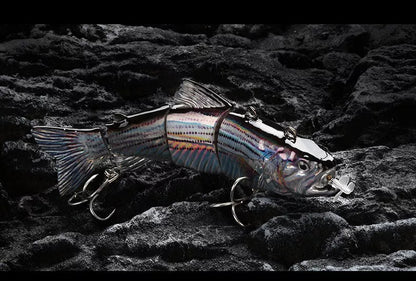 Electric Fishing Lure Bait Wobblers in various colors for effective fishing