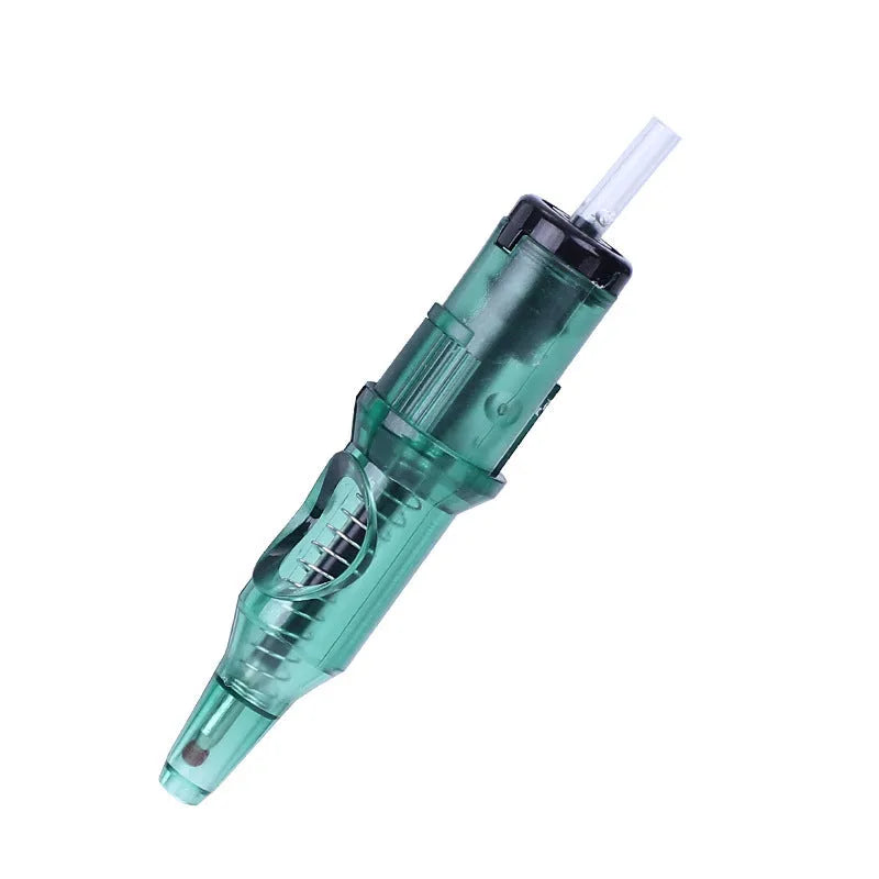 Tattoo integrated needle drawing line point tattoo colour ballpoint pen tool showing 16.5cm length