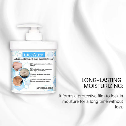 100g jar of gentle moisturising cream with hyaluronic acid and coffee extract for facial hydration