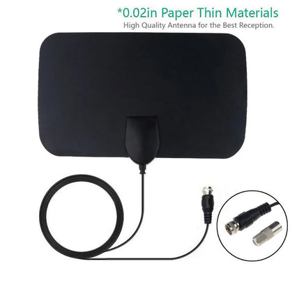 Mini HDTV Indoor Antenna for free digital TV channels in HD quality