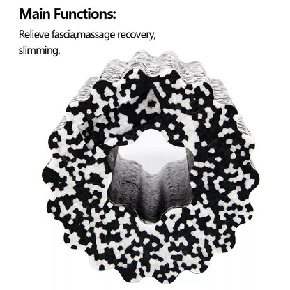 Gear Yoga Pillar in black and color mixing options, medium hardness EPP foam for yoga support