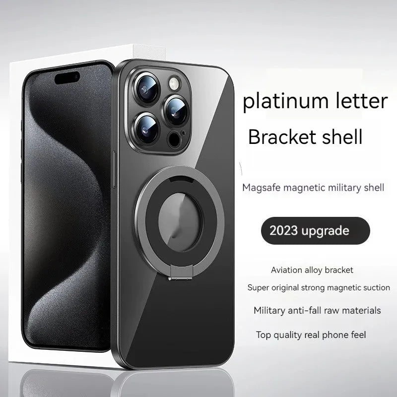 Magnetic silicone phone case for iPhone 13-15 series in transparent and coloured options