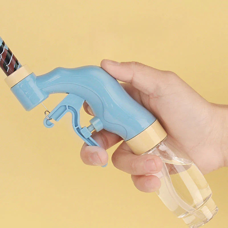 Colorful dinosaur and flamingo-shaped water blasters for kids, perfect for summer water battles and outdoor fun
