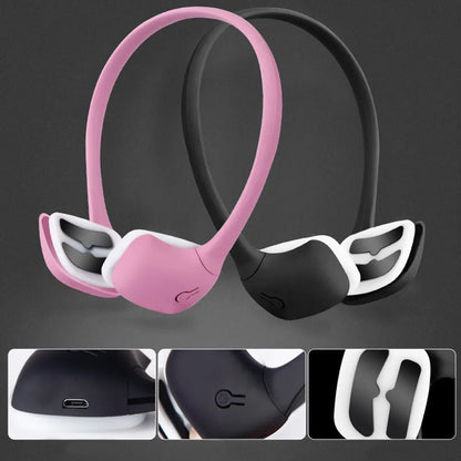 Microcurrent facial massager in black or pink for face lifting and contour reshaping, 0.2W, package 200 x 180 x 75mm