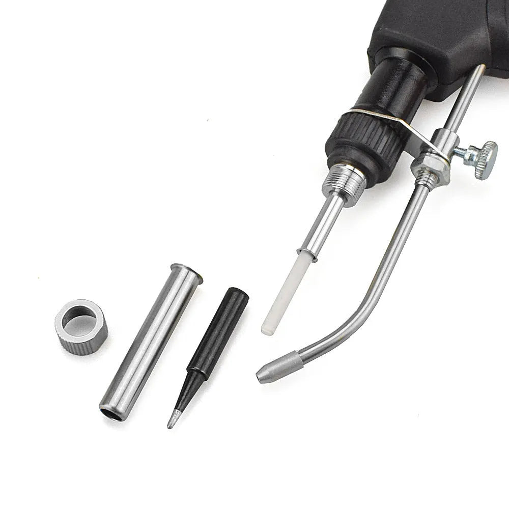 60W manual soldering iron with alloy tip, ABS plastic handle, 900M series head, and PTC ceramic heating core