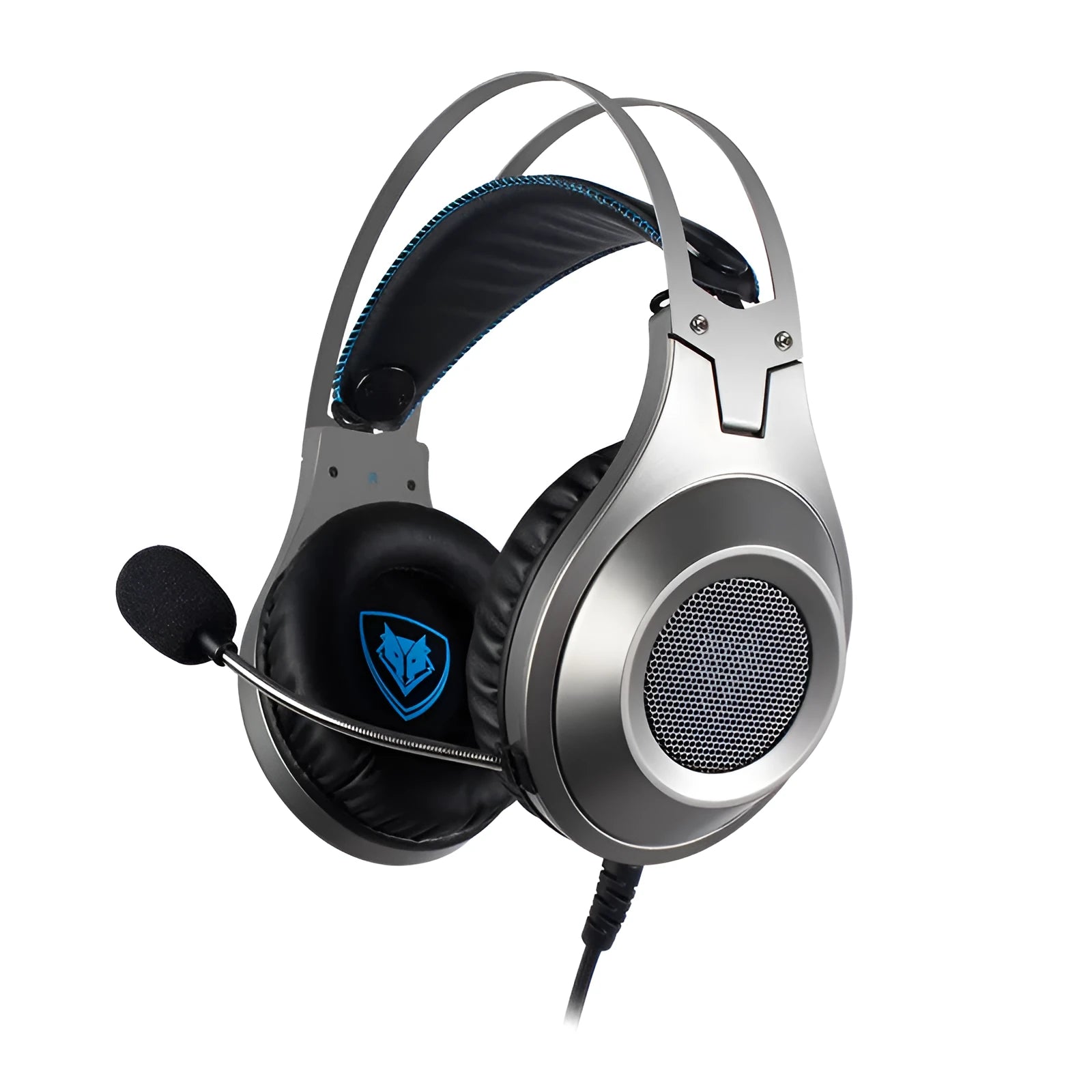 NUBWO N2 black gaming headset with microphone and adjustable headband