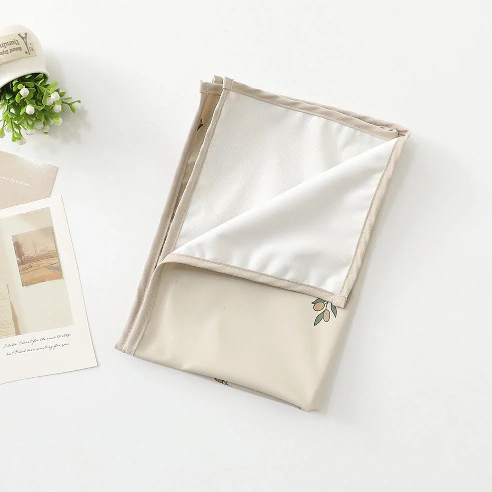 Baby Fashion waterproof washable diaper pad with animal print design in multiple size options