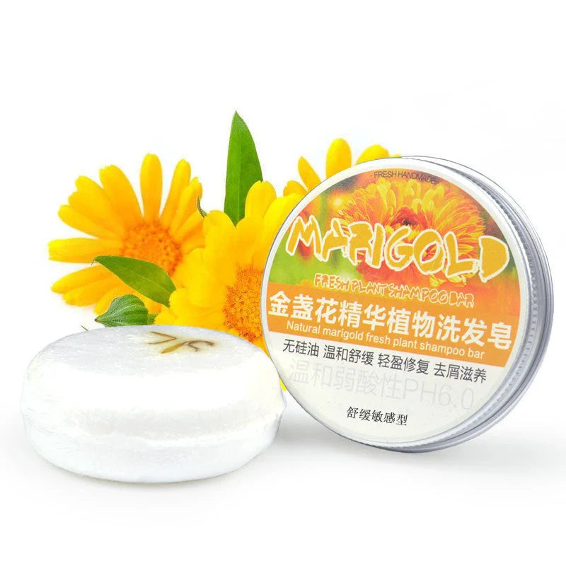 Ginger Essential Oil Soap for scalp nourishment and hair repair, 60g