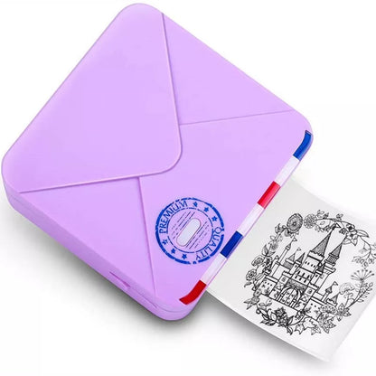 Compact Bluetooth thermal printer with high-resolution output, perfect for mobile printing needs