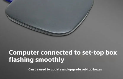 USB 3.0 data cable with nickel-plated connectors for connecting mobile hard disk boxes to computers
