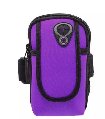 Sport Running Arm Pouch 5.5 inch in various colors for secure phone storage during workouts