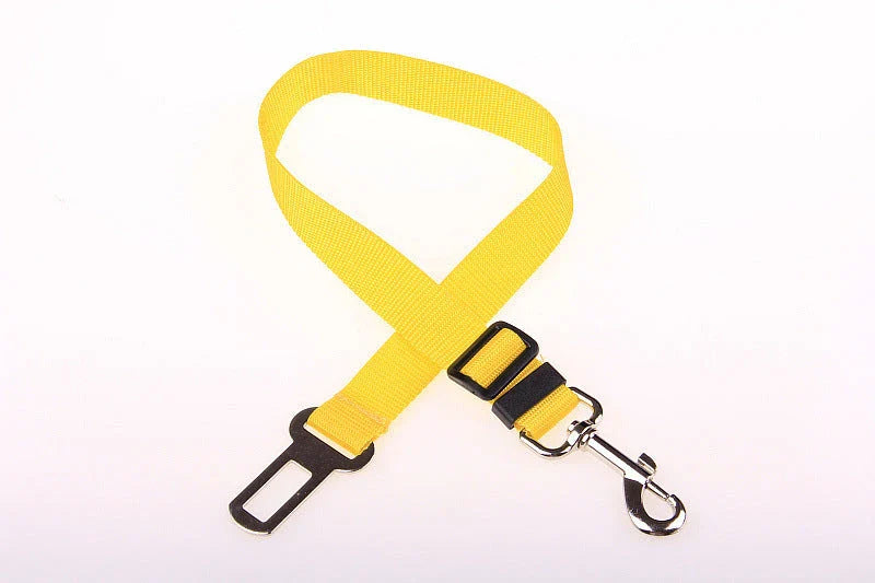 Adjustable Seatbelt Dog Leash for Secure and Comfortable Car Rides with Pets