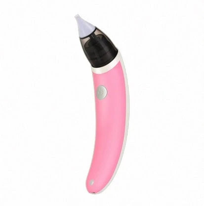 Electric Nasal Aspirator with Adjustable Suction Power and Soft Silicone Tips for Gentle Nasal Clearing in Babies
