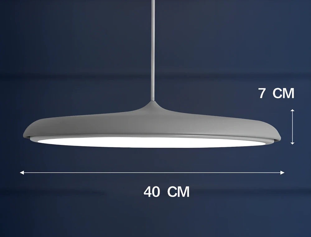 Nordic modern iron LED chandelier with fish-shaped design and adjustable 1.2m height