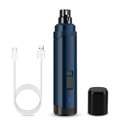 Electric pet nail grinder with low vibration and quiet operation, suitable for cats, small and medium dogs, and other furry pets