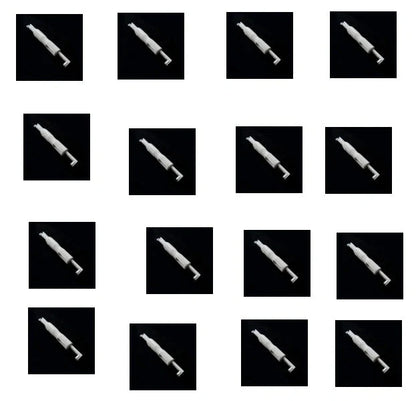 Needle threader insertion tool for sewing machine, 7.2cm length, durable metal and plastic construction