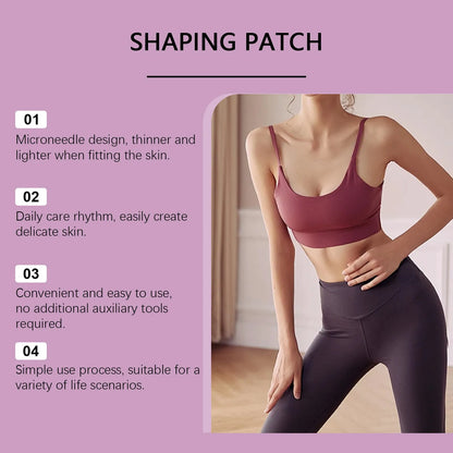 Pack of four body nursing adhesive bandages with aloe and mint leaf extracts