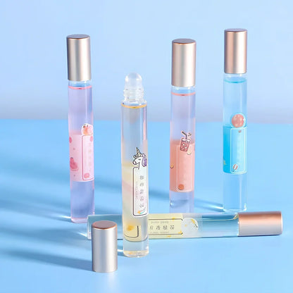 Jean Miss 12ml essential oil perfume ball in pure gardenia variant with rollerball applicator and citrus-floral notes